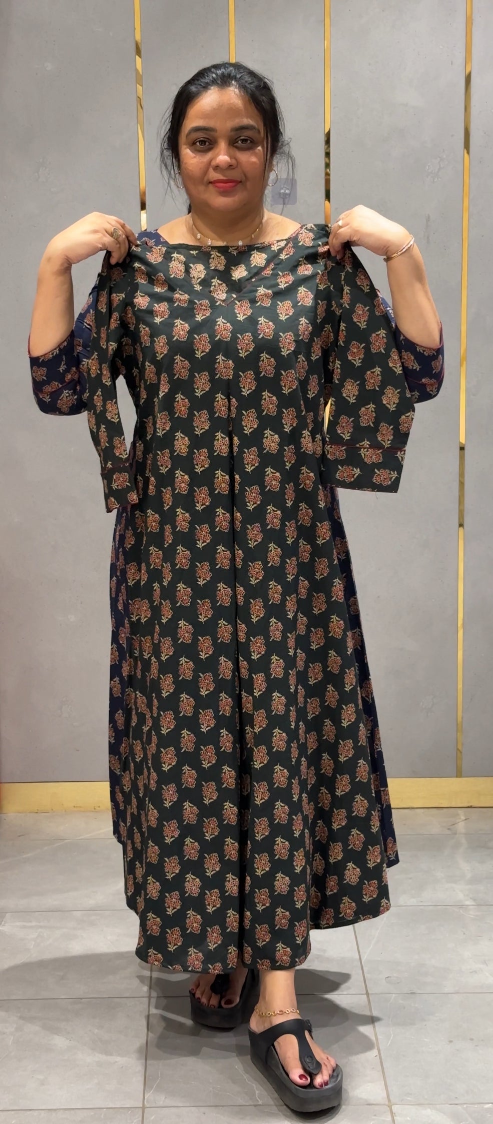 COTTON AJRAKH PRINTED TOPS - NUWA-036