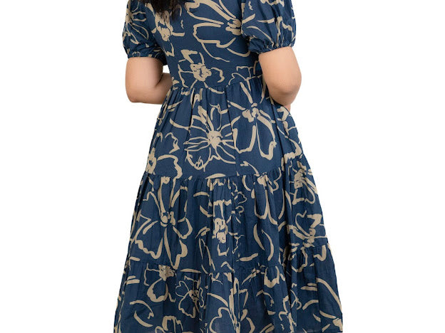 PRINTED COTTON FROCKS - NUWA - 021