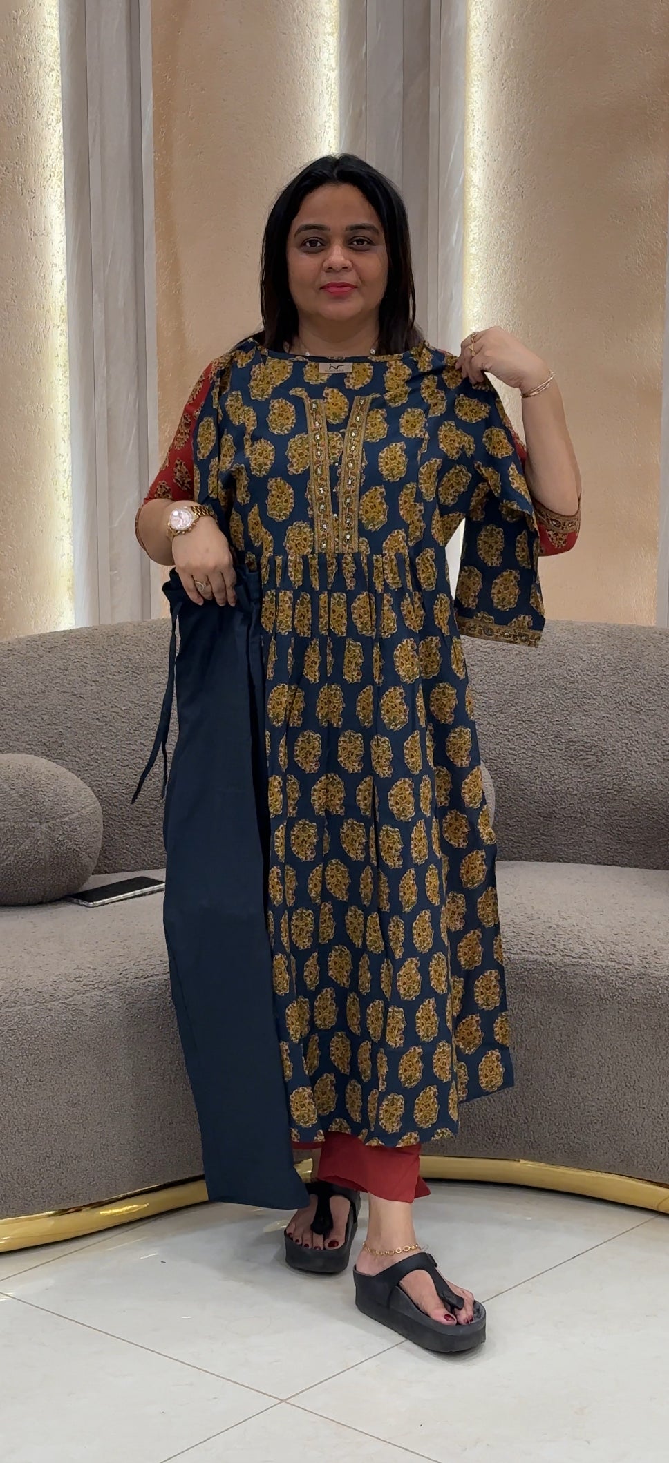 AJRAKH PRINTED CO-ORDS SETS - NUWA-038