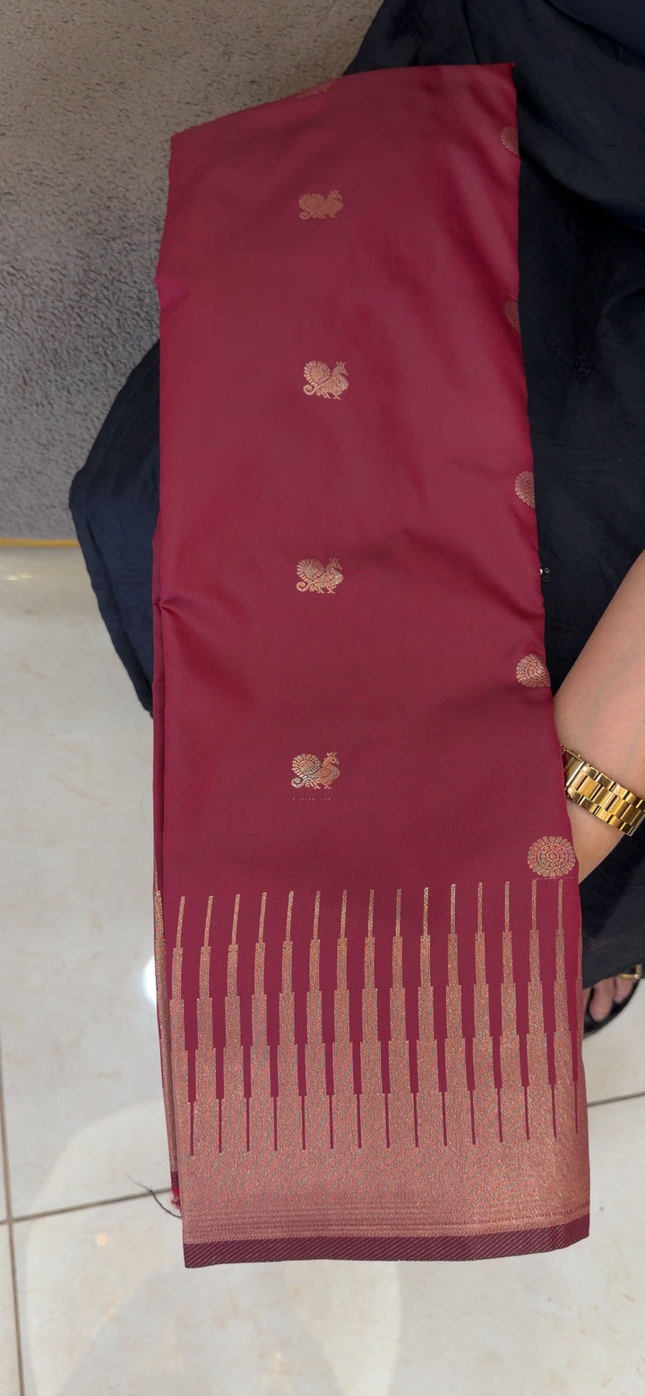 SEMI SOFT SILK SAREES - NUWA- 2129