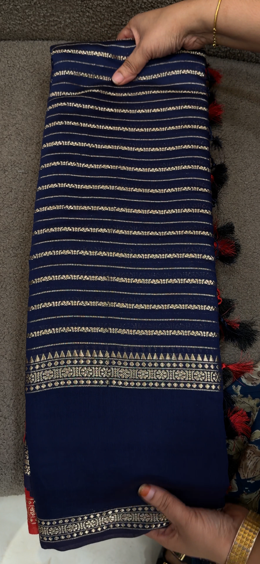 MALAI CHANDERI SAREES - NUWA - 1629