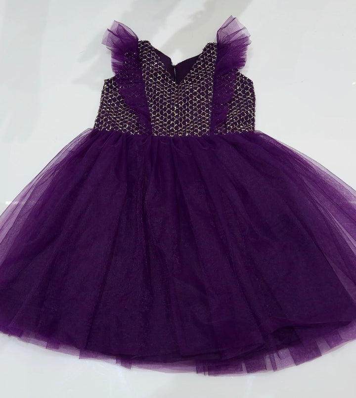 IN-HOUSE HANDWORKED KIDS FROCKS - NUWA - 1582