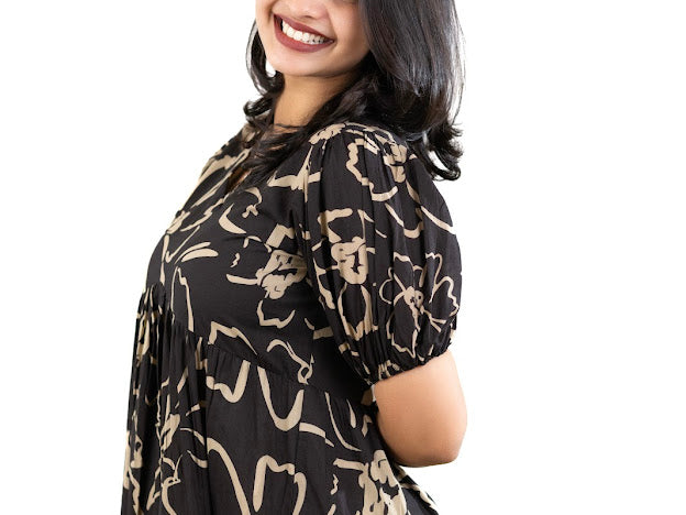 PRINTED COTTON FROCKS - NUWA - 021