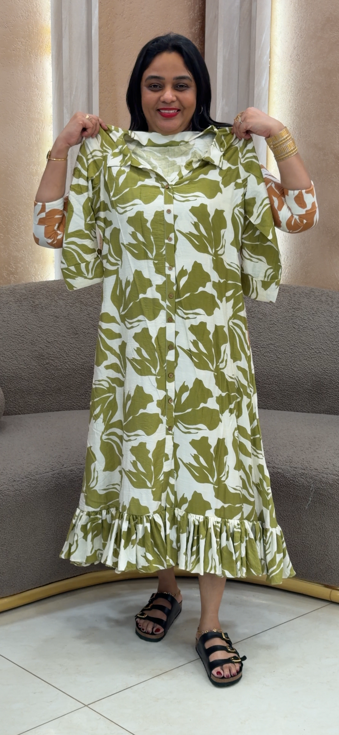 IN-HOUSE PRINTED LONG TOPS - NUWA - 1627