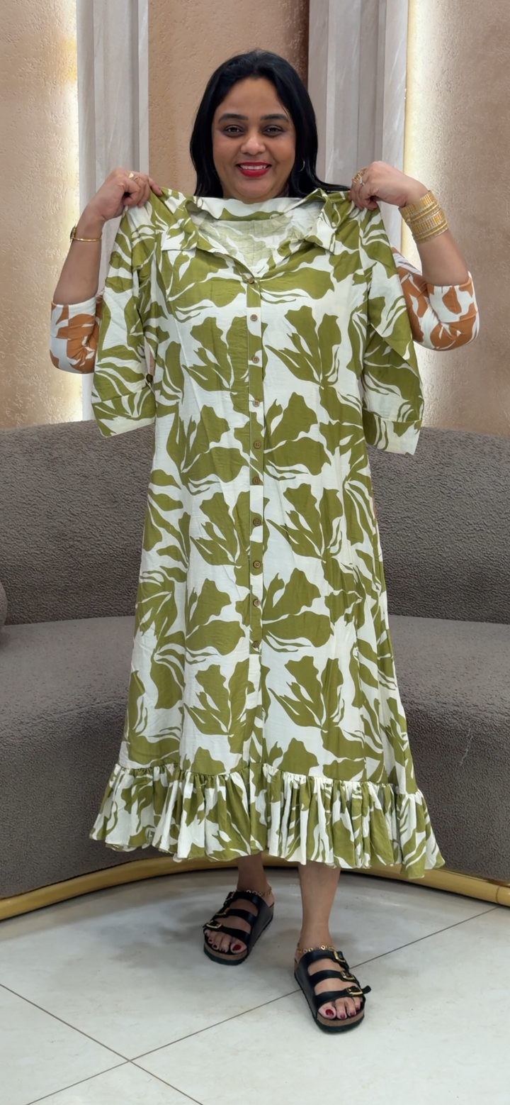 IN-HOUSE PRINTED LONG TOPS - NUWA - 1627