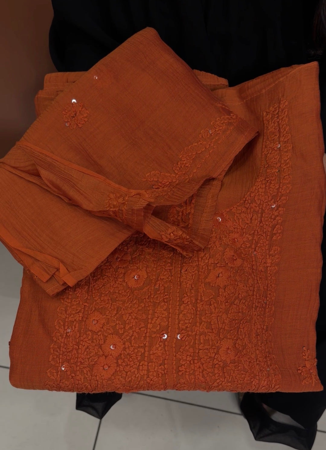LUCKNOWI CHIKANKARI UNSTITCHED SALWAR SUITS - NUWA-1343