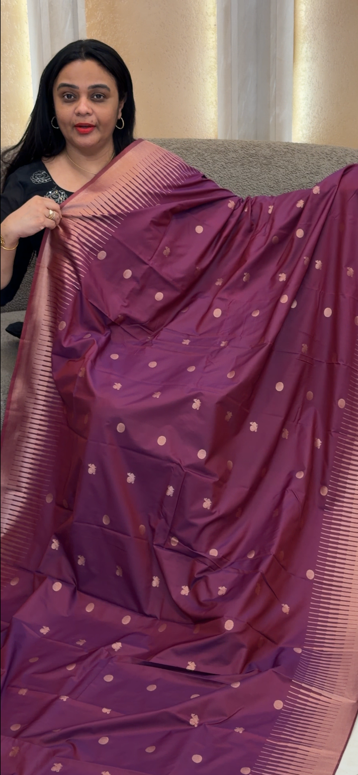 SEMI SOFT SILK SAREES - NUWA- 2129