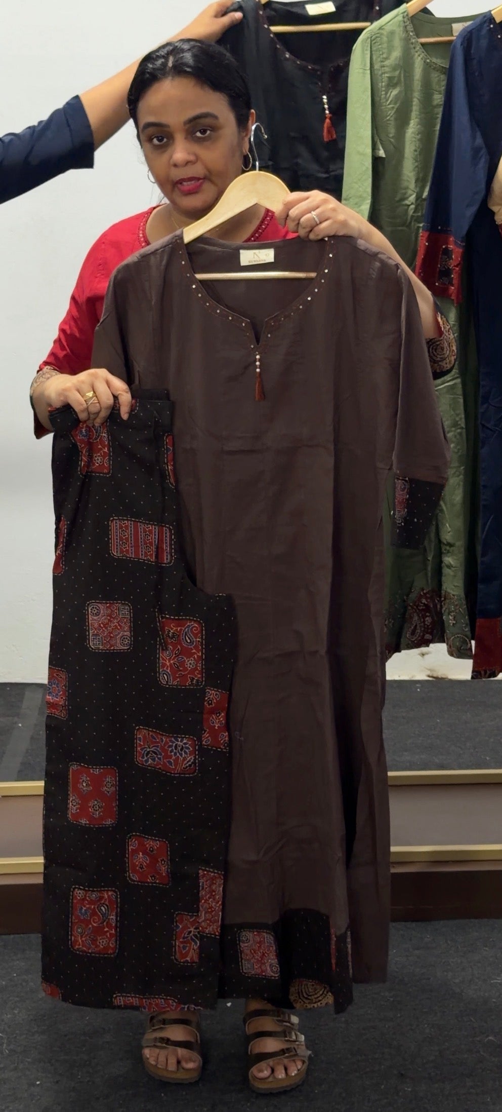 ANARKALI TOP AND BOTTOM - NUWA - 2536