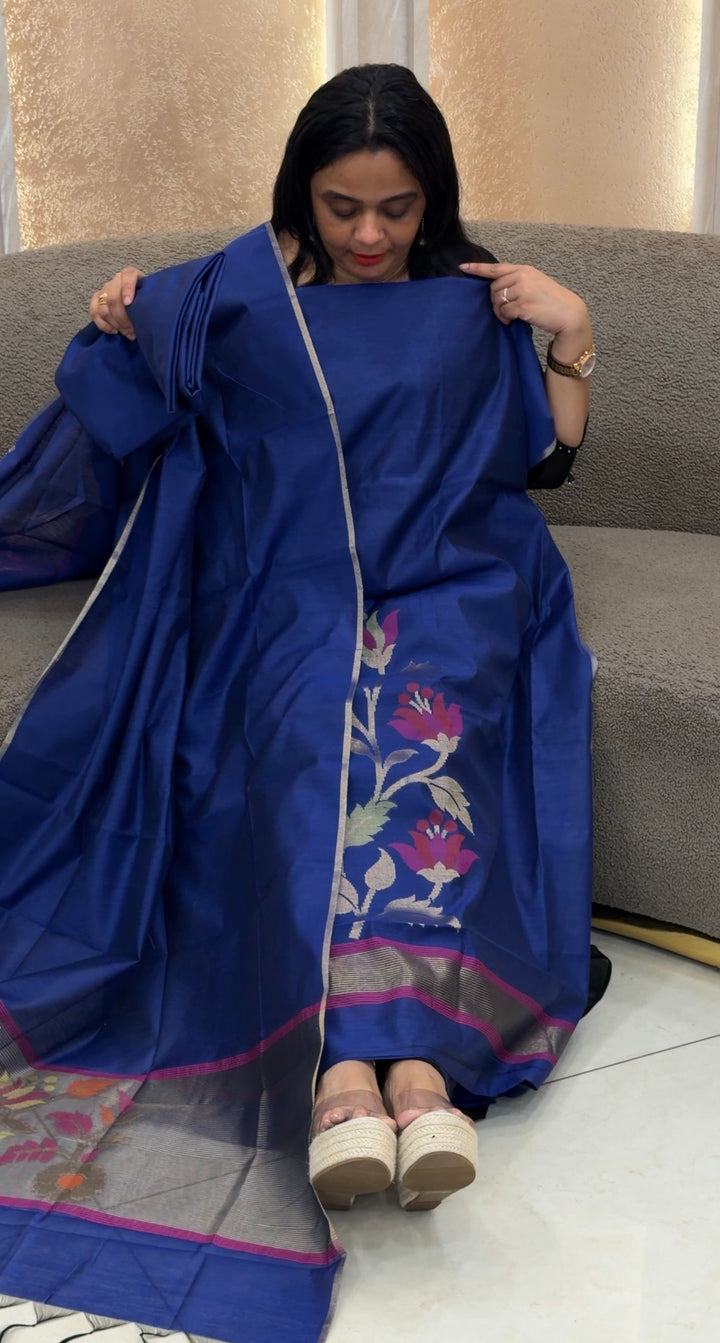 LINEN JAMDANI UNSTITCHED SALWAR SUITS - NUWA-2292