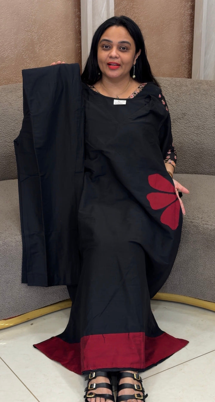 SLUB SILK CO-ORDS SETS - NUWA-2268
