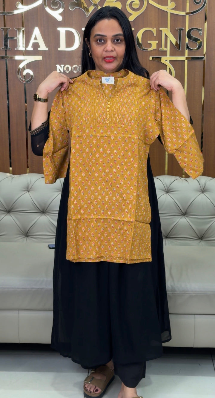 PRINTED COTTON TOPS - NUWA-1066