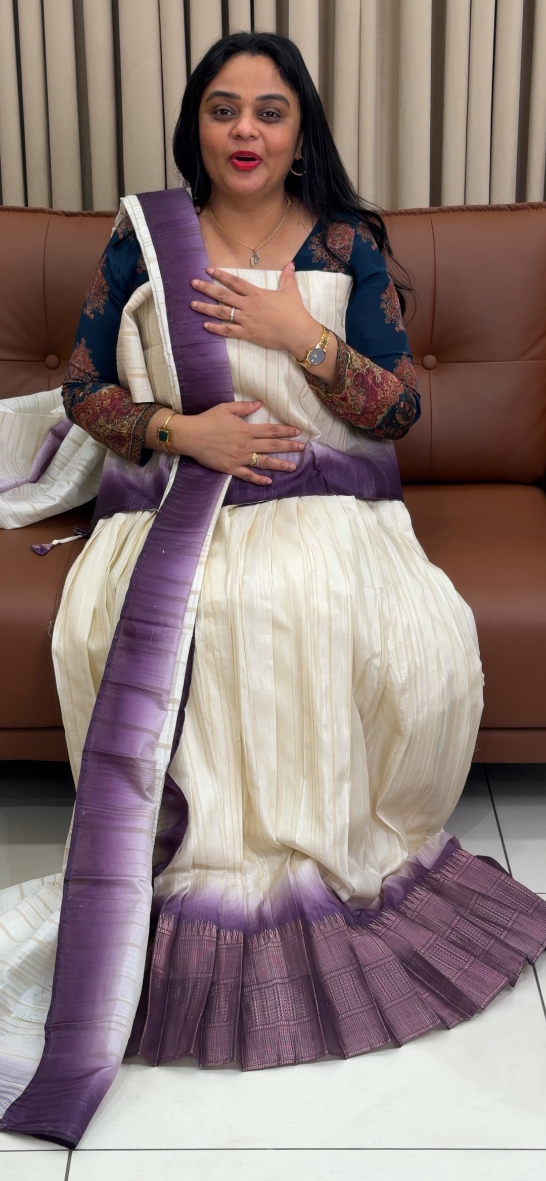 SEMI STITCHED DHAVANI SETS - NUWA-1793