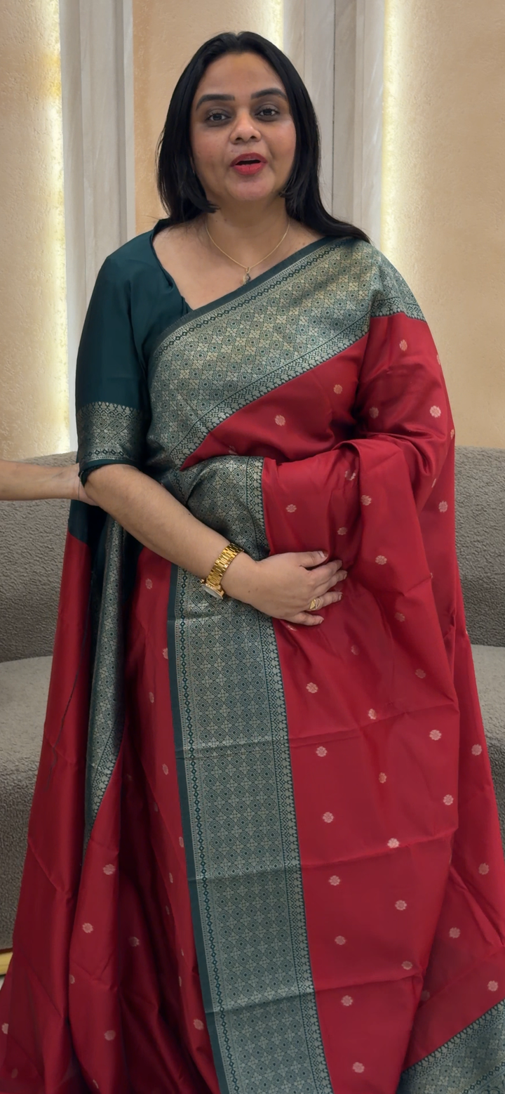 SEMI SILK SAREES - NUWA-884