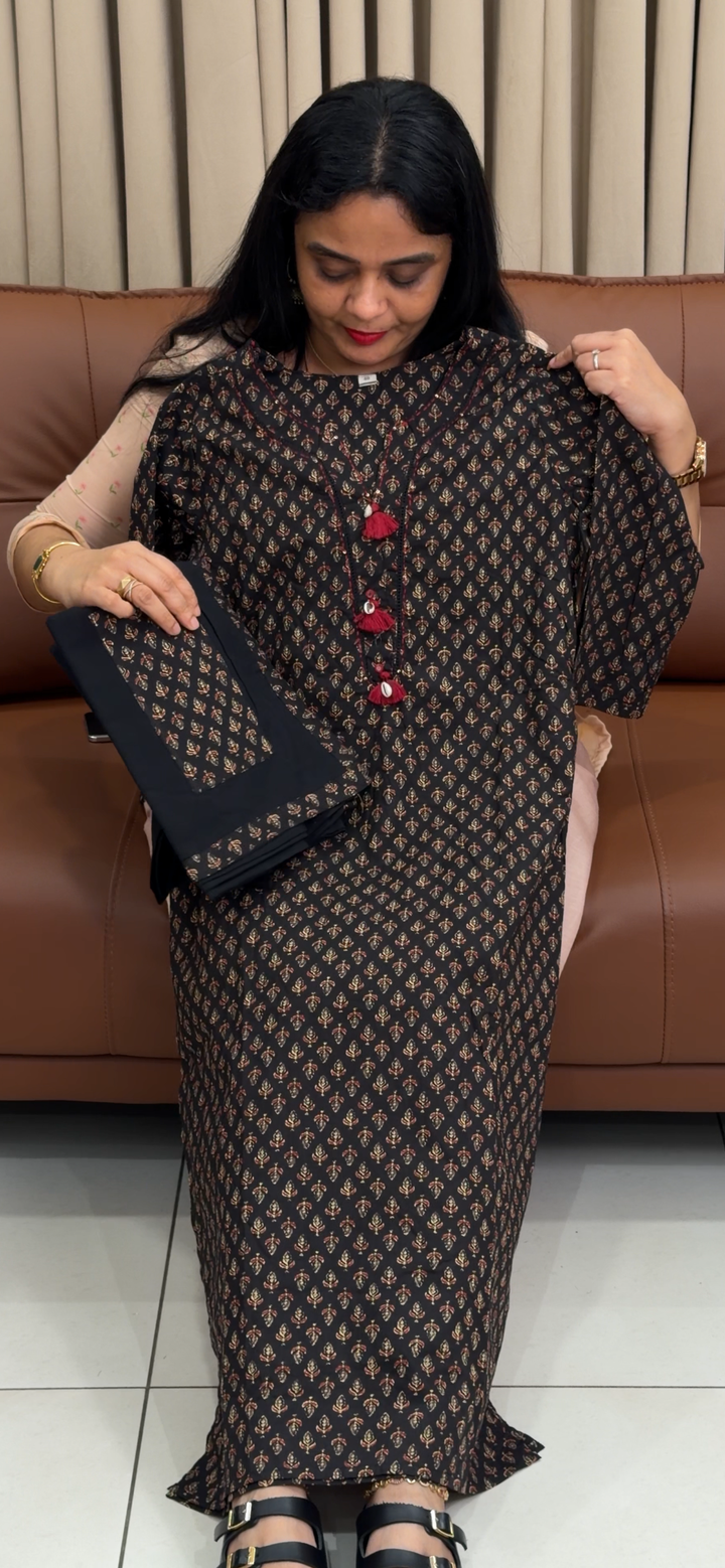 COTTON TOP, BOTTOM AND DUPATTA - NUWA - 1819