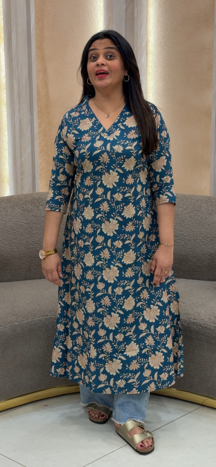 COTTON PRINTED TOPS - NUW-221