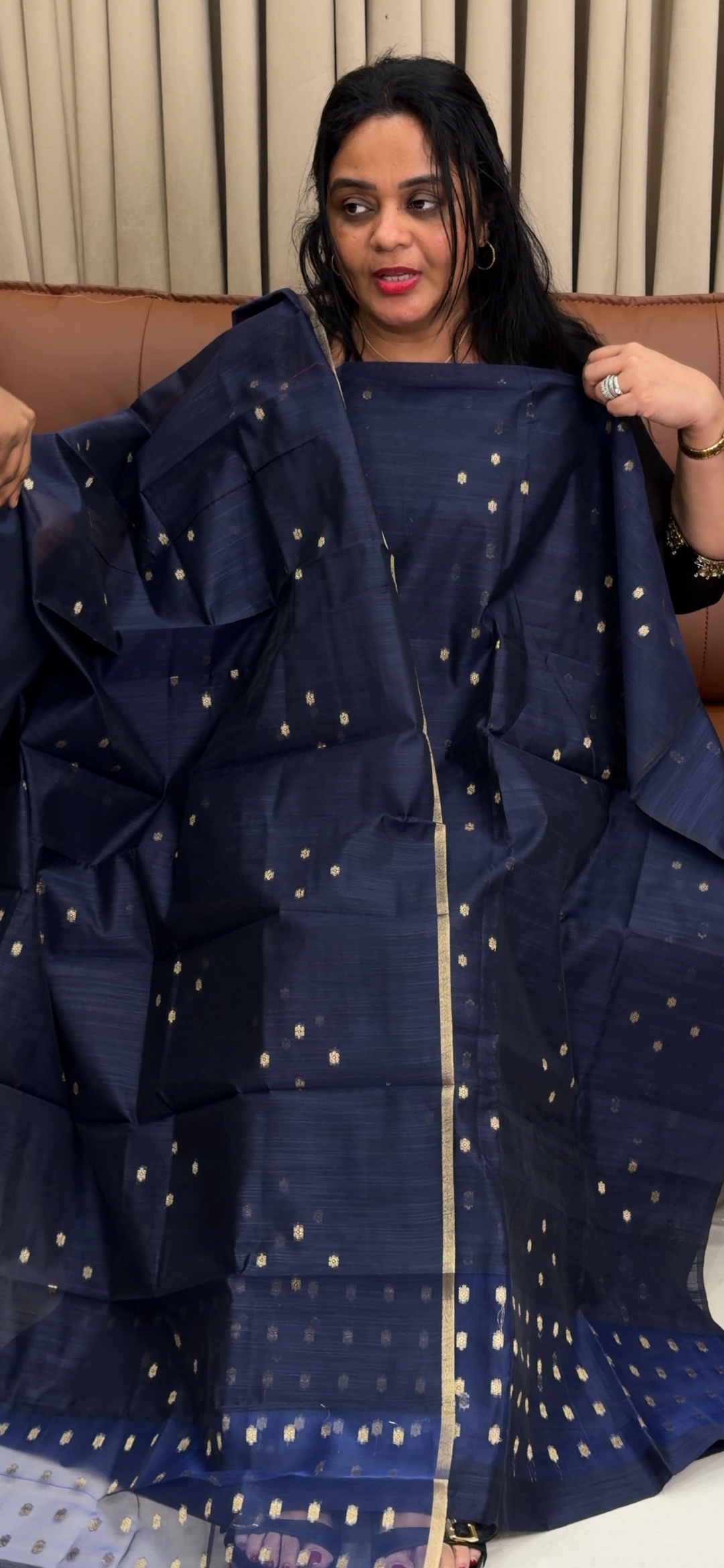 SEMI DUPION UNSTITCHED SALWAR SUITS - NUWA - 1870