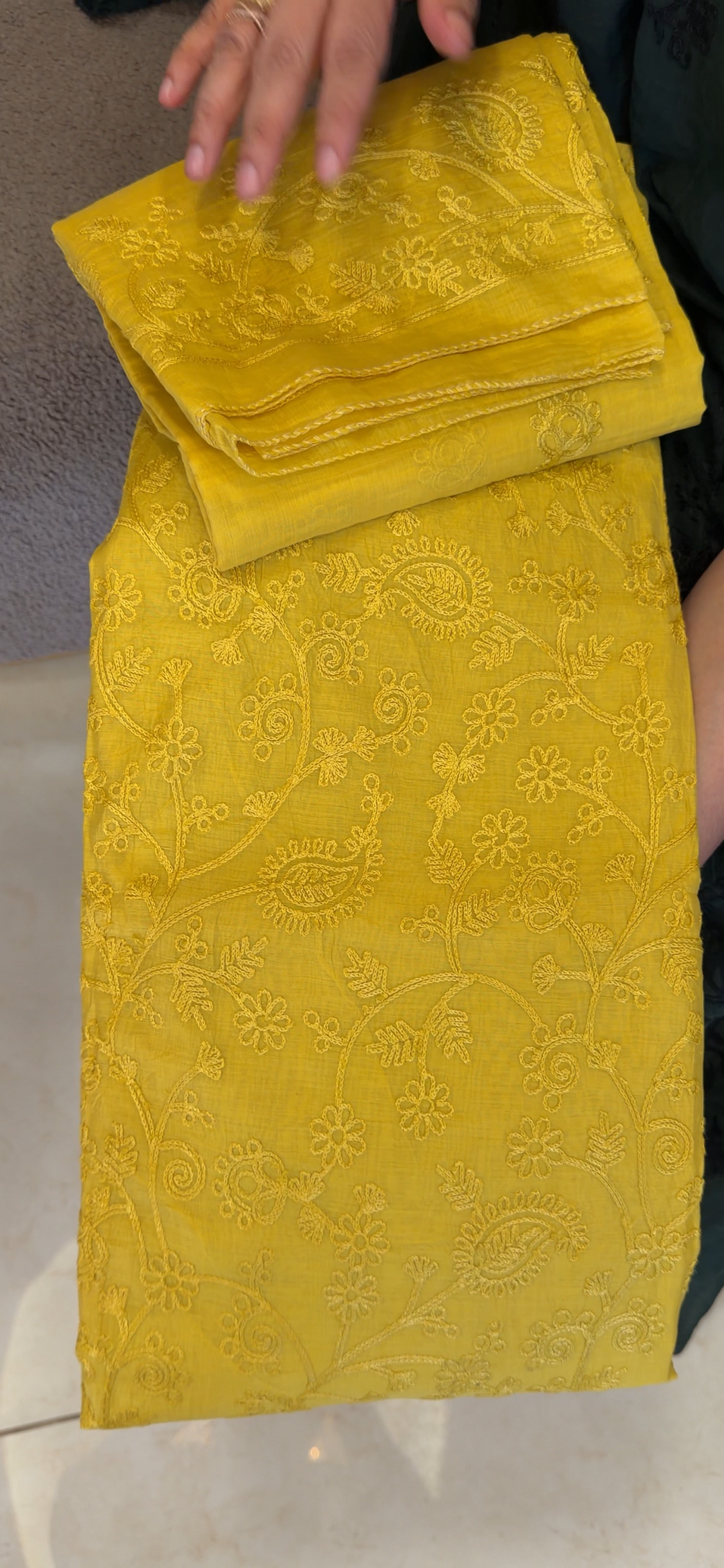 MUL CHANDERI UNSTITCHED SALWAR SUITS - NUWA - 2340