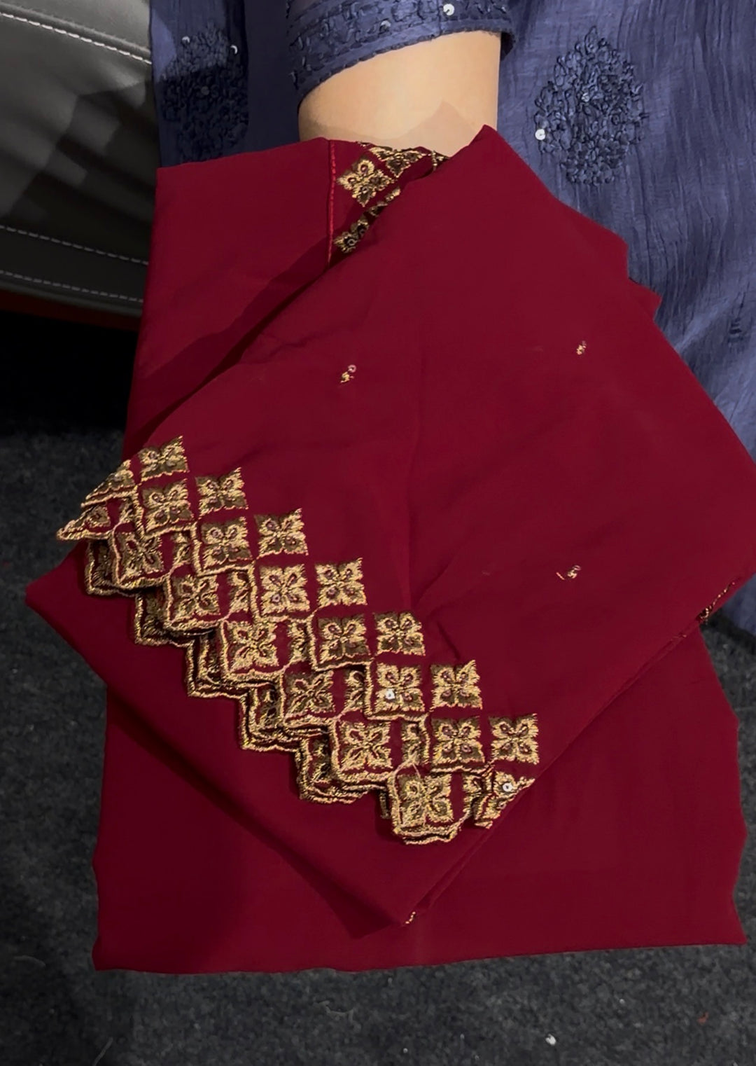FAUX GEORGETTE UNSTITCHED SALWAR SUITS - NUWA-1966