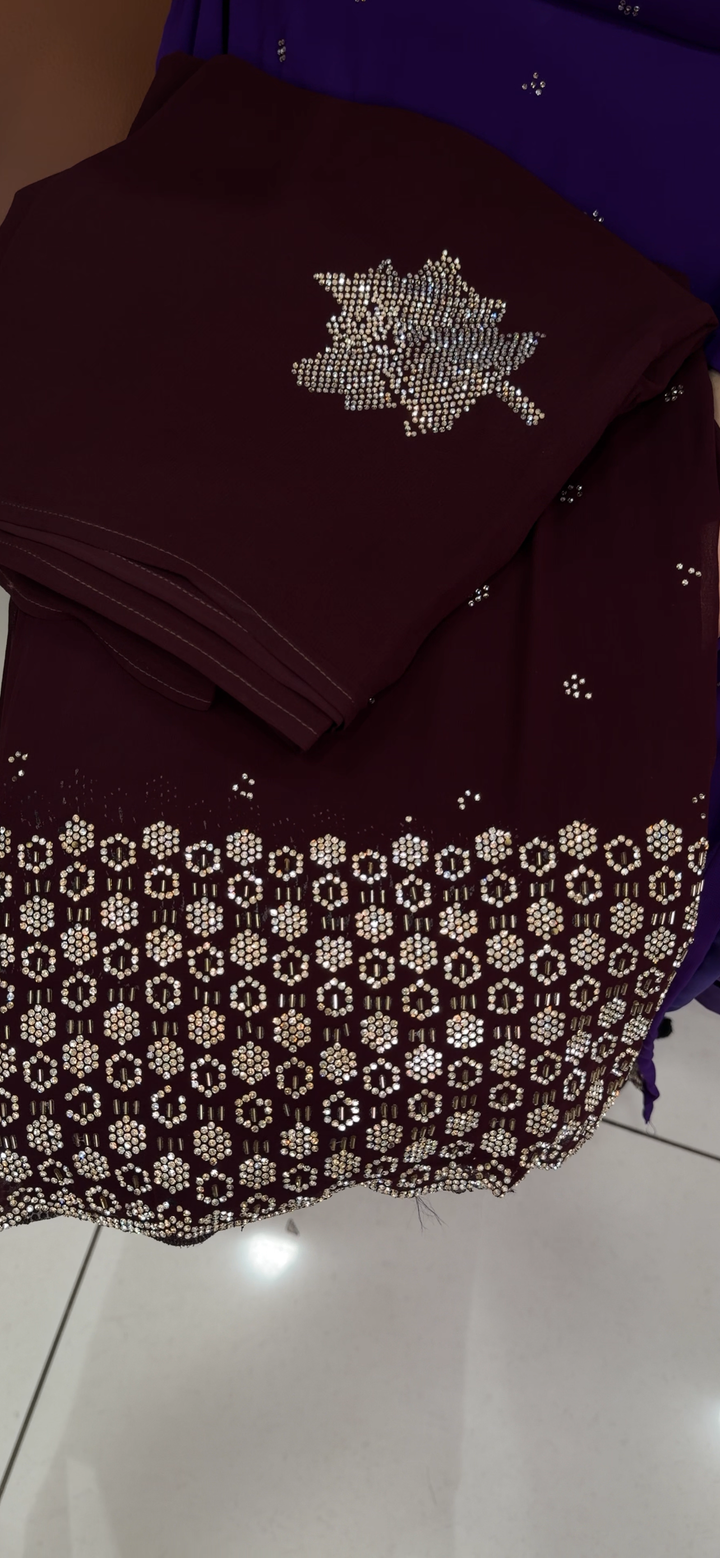 SEMI PARTY WEAR UNSTITCHED SALWAR SUITS - NUWA - 1770