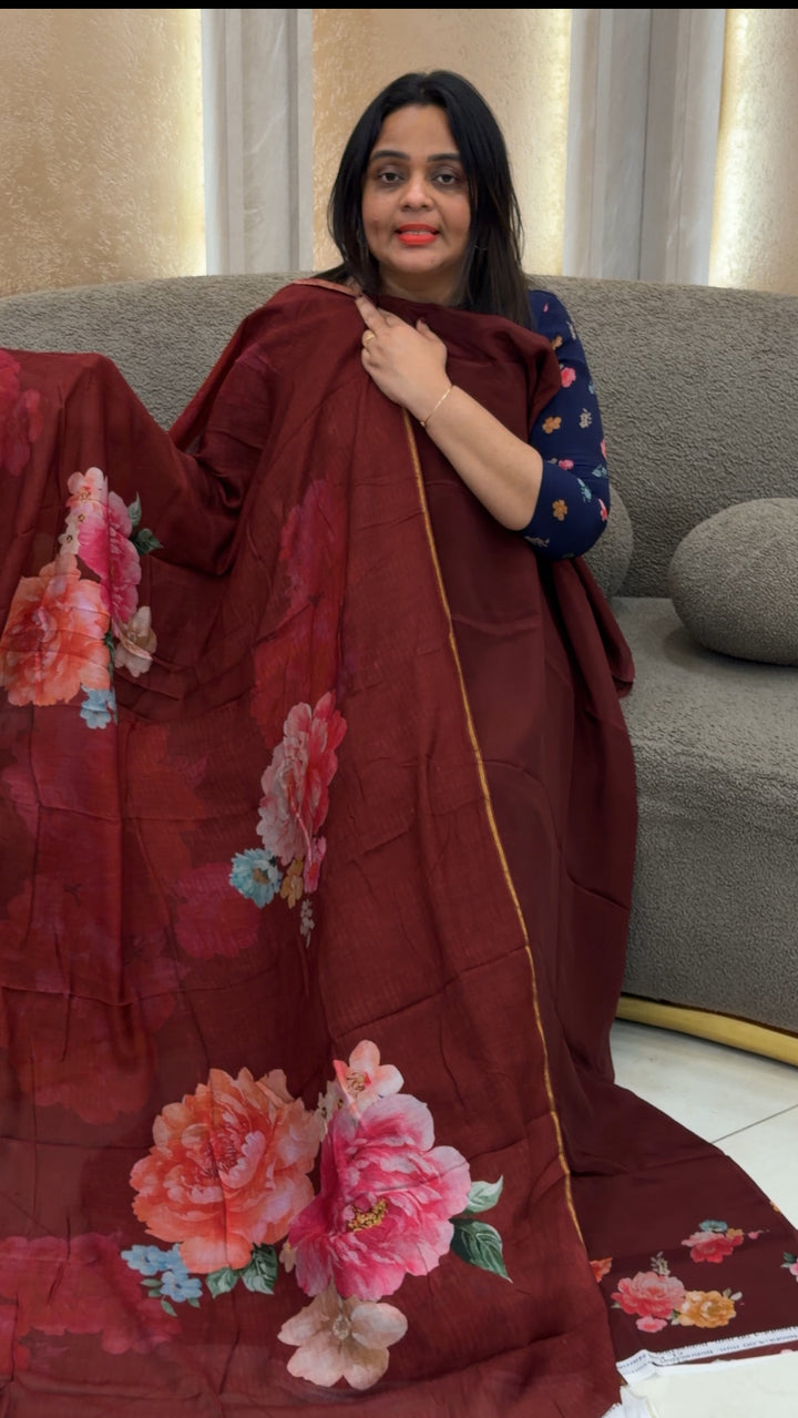 CRAPE SILK UNSTITCHED SALWAR SUITS - NUWA-250