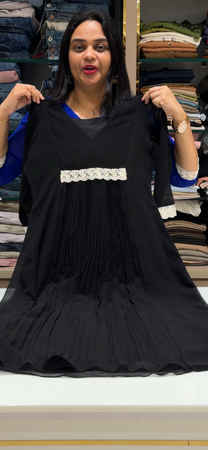 IN-HOUSE GEORGETTE ALINE TOPS  - NUWA - 1689