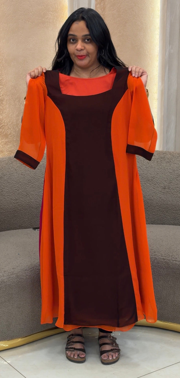 IN-HOUSE GEORGETTE FROCKS - NUWA-2422