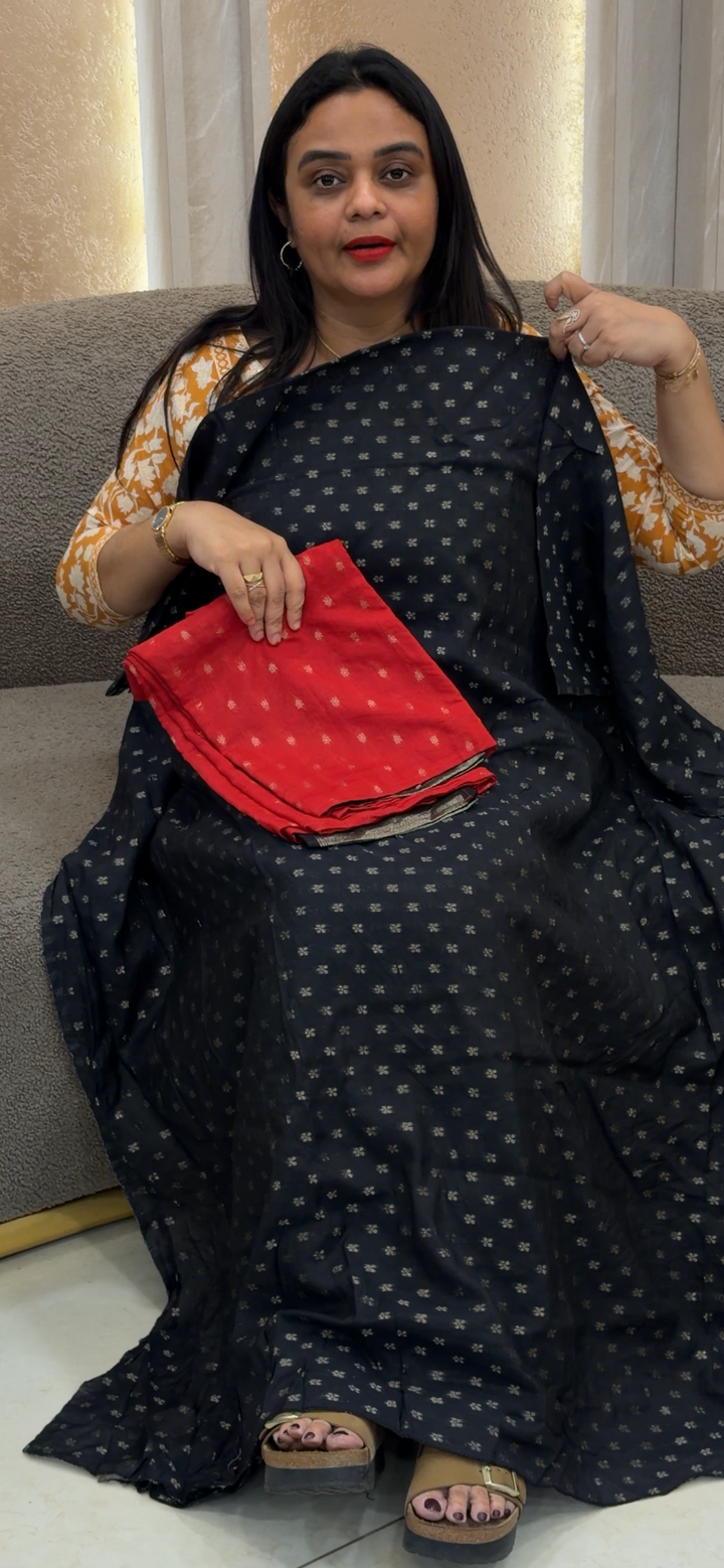 MUL CHANDERI UNSTITCHED SALWAR SUITS - NUWA-1160