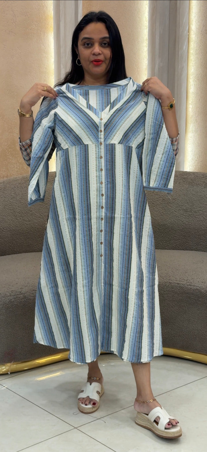 IN-HOUSE INDO WESTERN FROCKS - NUWA-1360