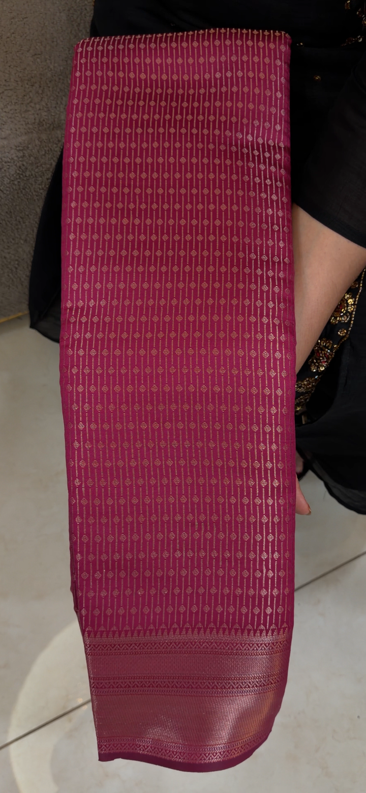 SEMI BROCADE SAREES - NUWA - 1649