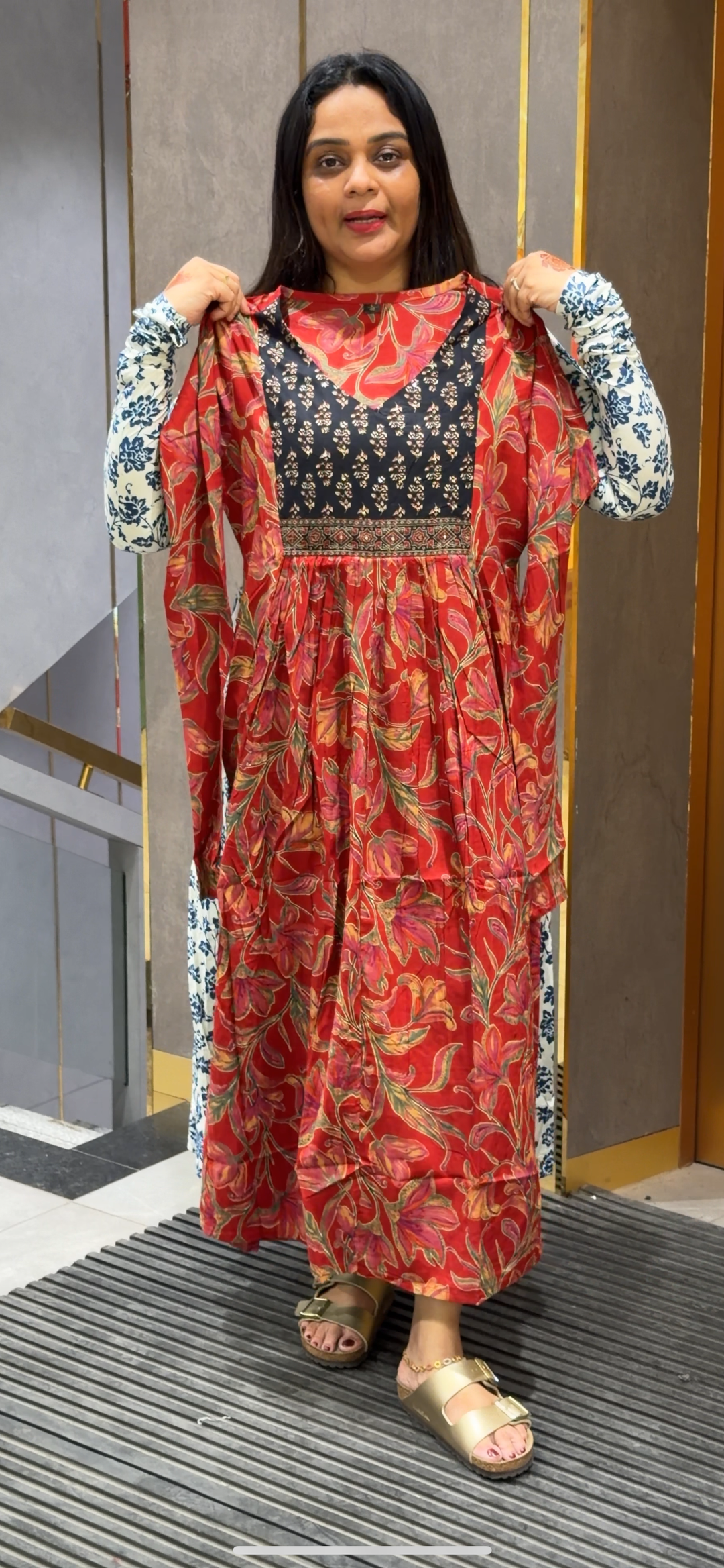 PRINTED ALINE TOPS - NUWA - 281