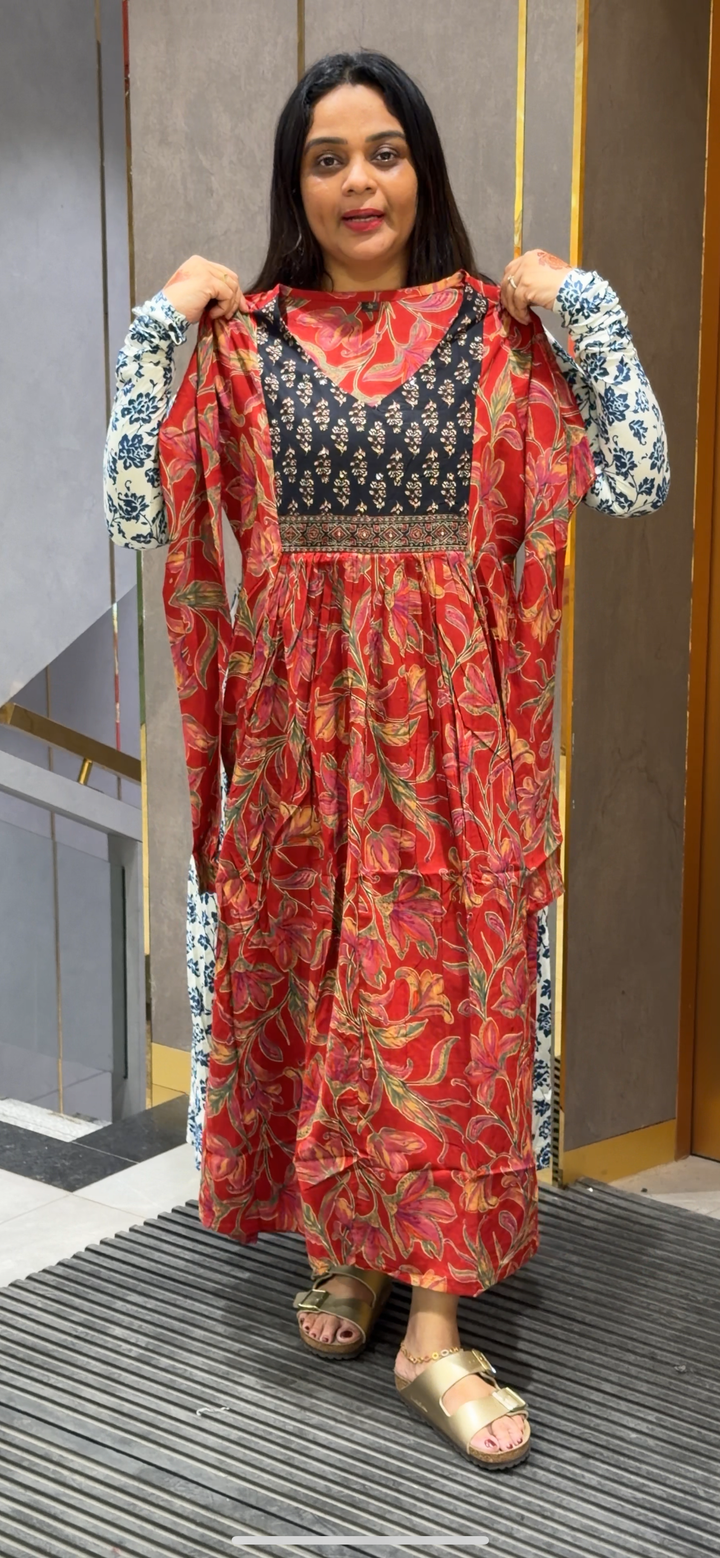 PRINTED ALINE TOPS - NUWA - 281