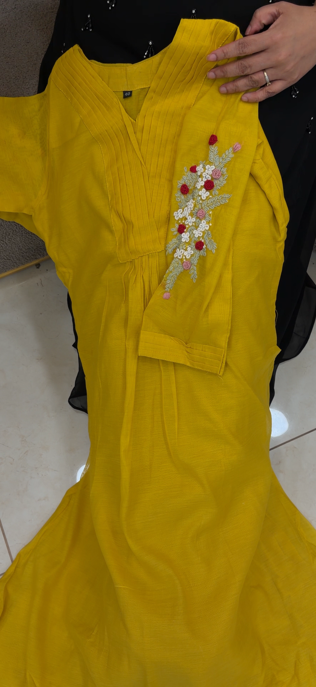 OFFER SALE ALINE TOP, BOTTOM AND DUPATTA - NUWA - 2296