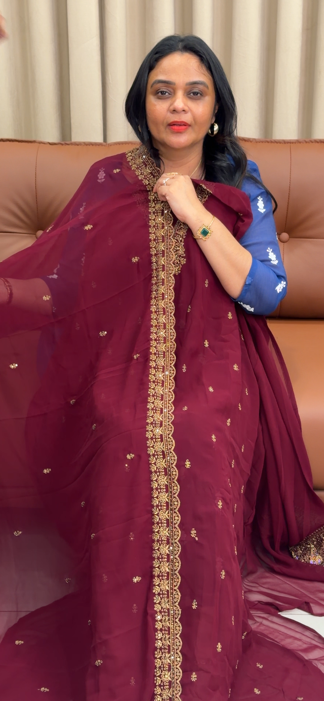 PARTY WEAR UNSTITCHED SALWAR SUITS - NUWA - 1425