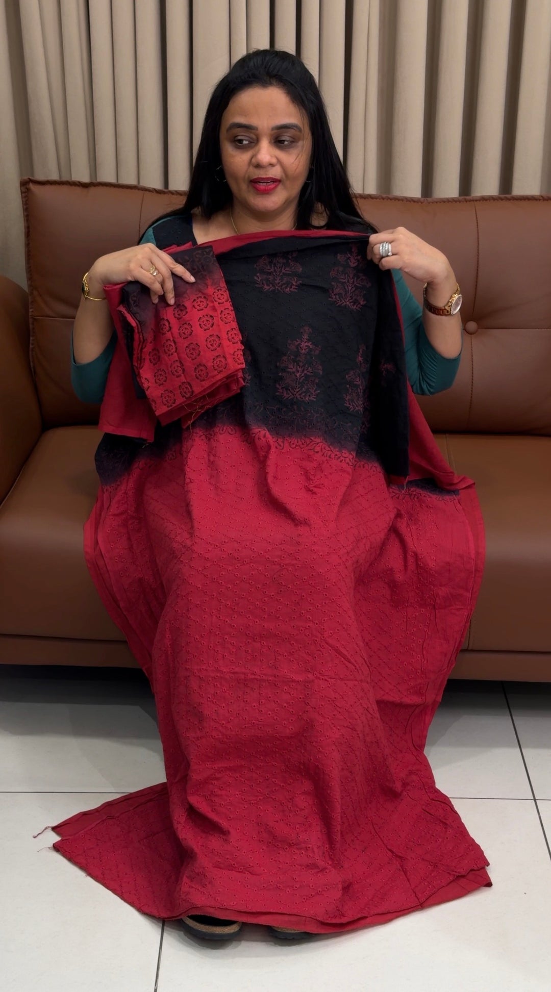 HAKOBA COTTON UNSTITCHED SALWAR SUITS - NUWA-1922