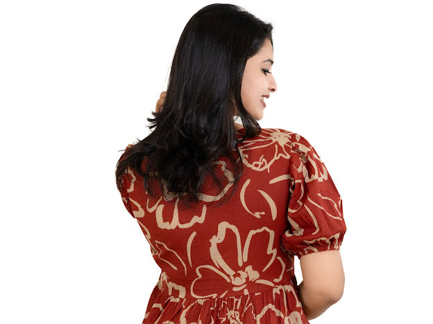 PRINTED COTTON FROCKS - NUWA - 021