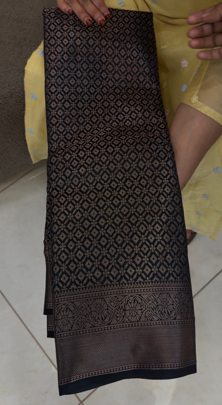 SEMI BROCADE SAREES - NUWA-881