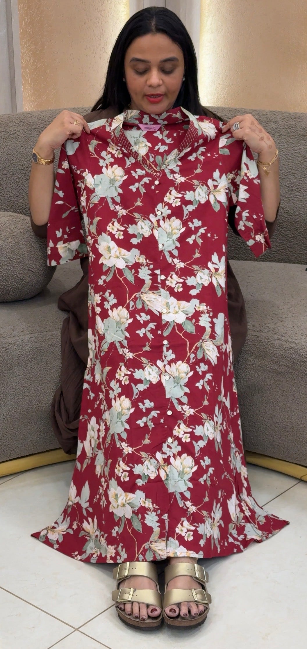 COTTON PRINTED TOPS - NUWA-816