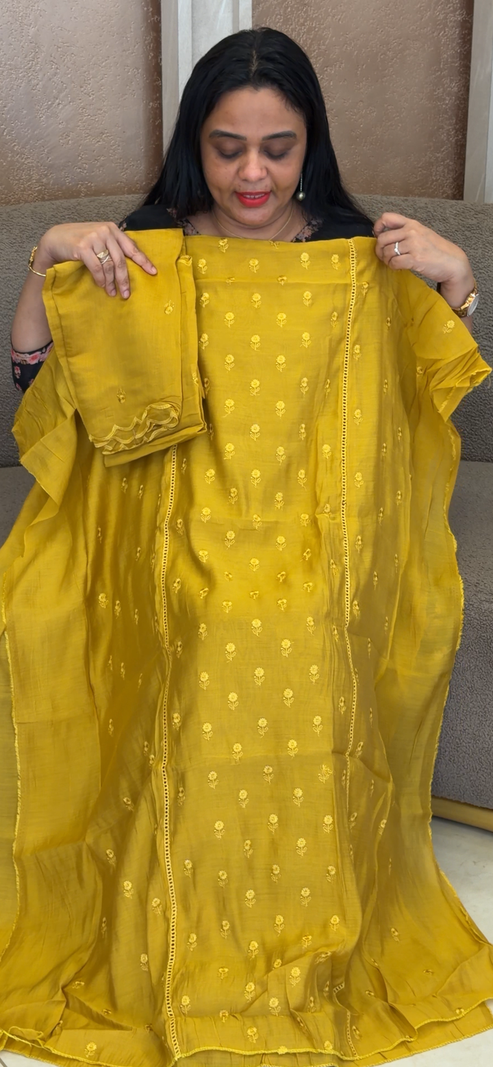 MUL CAHNEDRI UNSTITCHED SALWAR SUITS - NUWA - 2248
