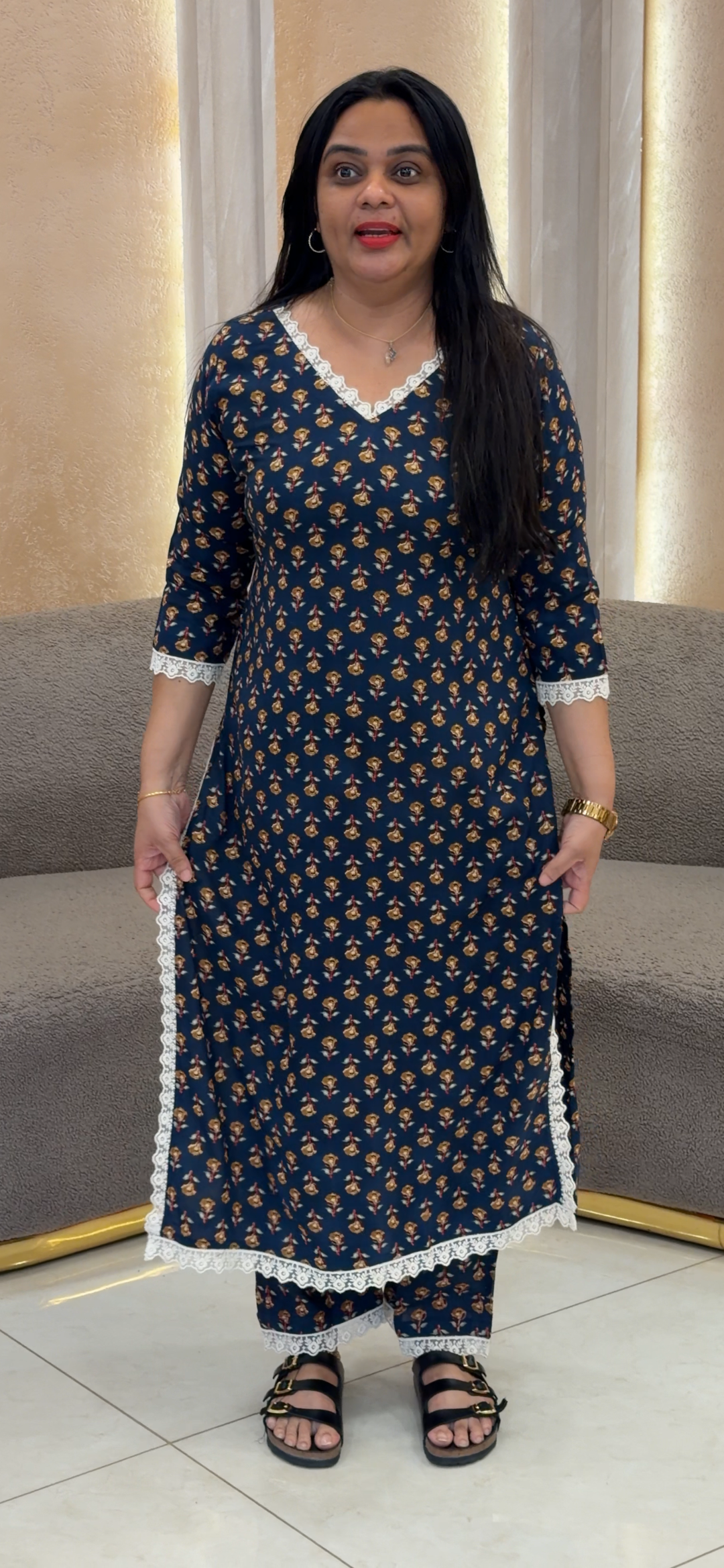 IN-HOUSE PRINTED CO-ORDS SETS - NUWA - 2138