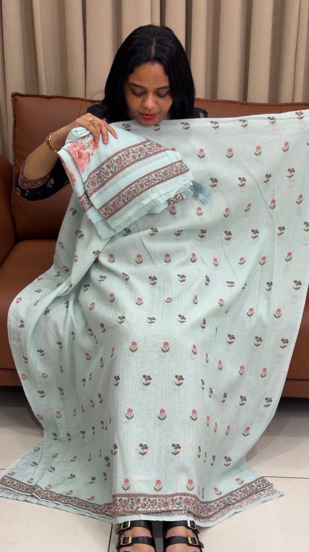 PRINTED MUSLIN UNSTITCHED SALWAR SUITS - NUWA-1568
