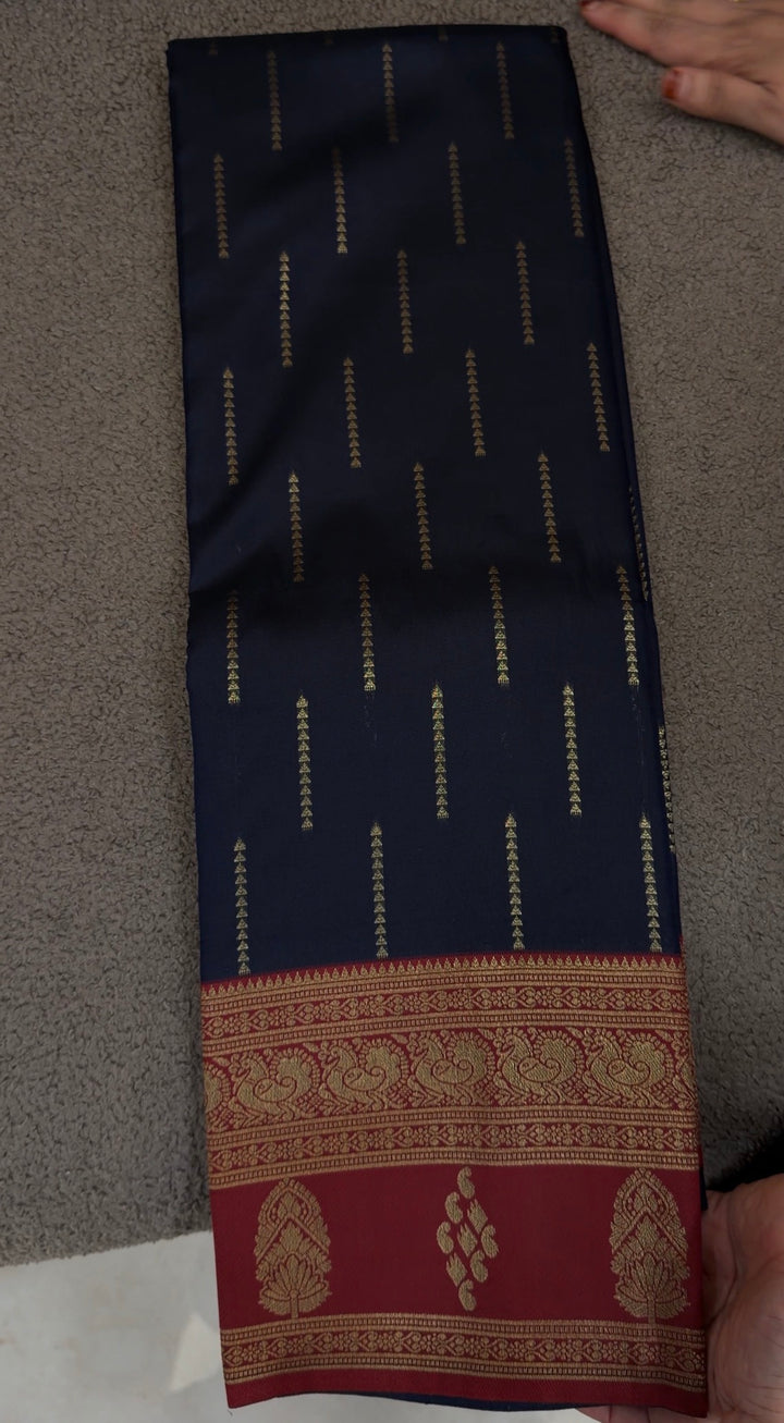 SEMI KANCHIPURAM SILK SAREES - NUWA- 850