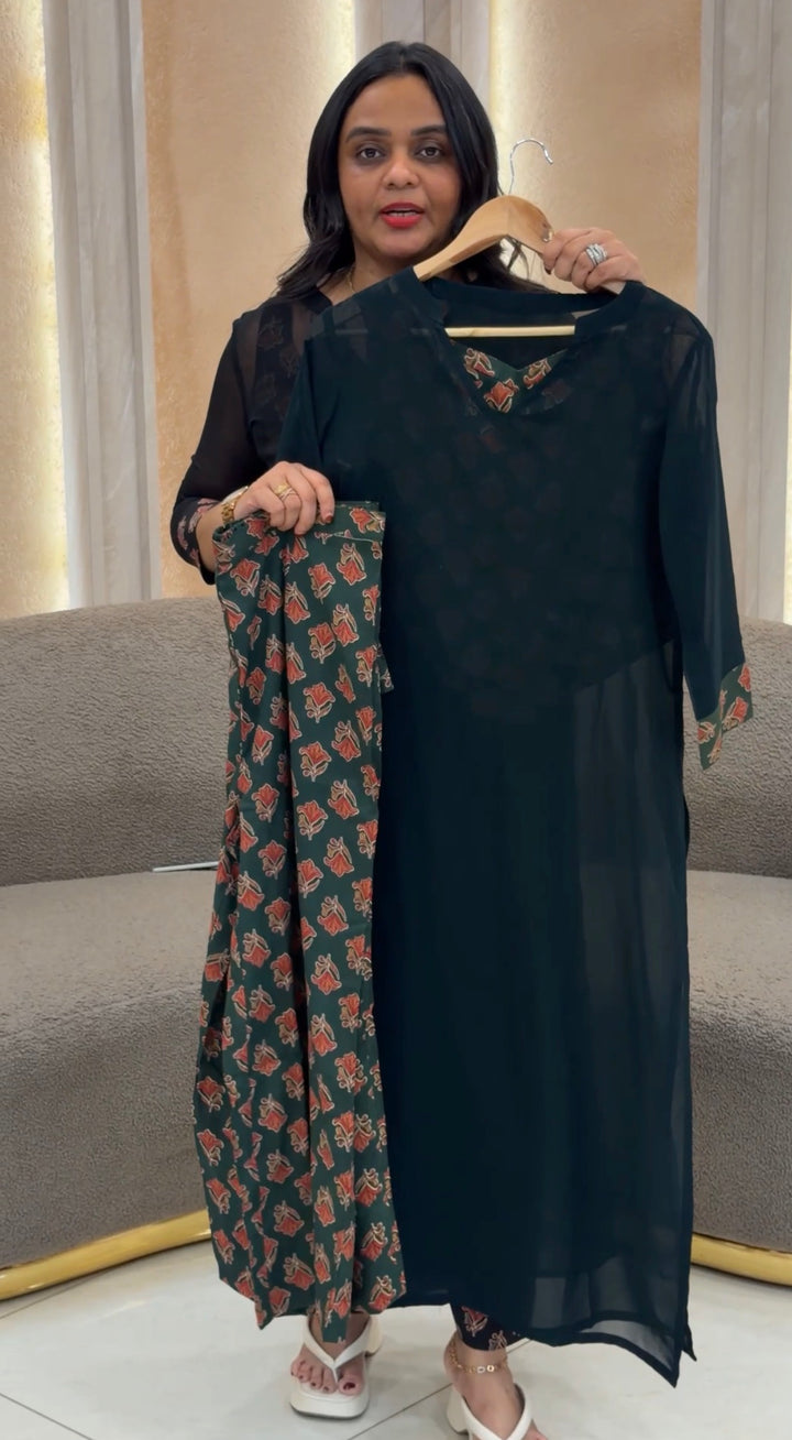 PRINTED CO-ORDS SETS AND JACKET - NUWA-1446