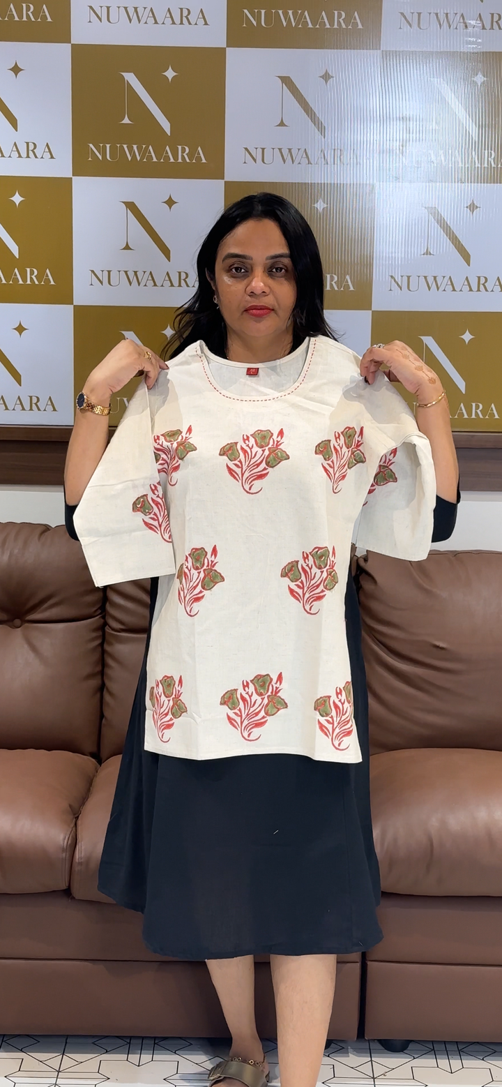 COTTON SHORT TOPS  - NUWA - 764