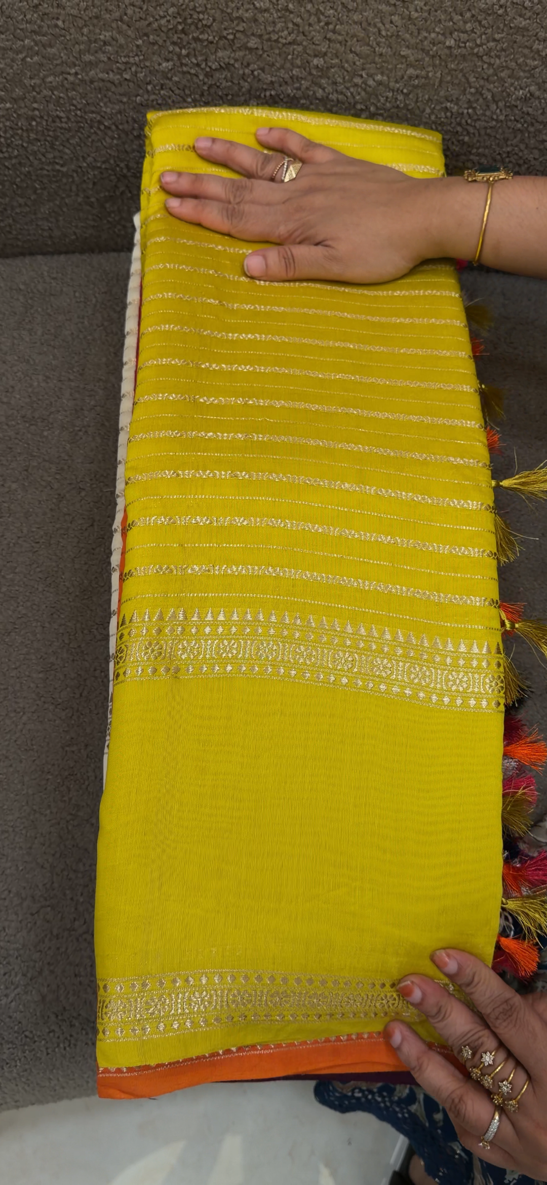 MALAI CHANDERI SAREES - NUWA - 1629