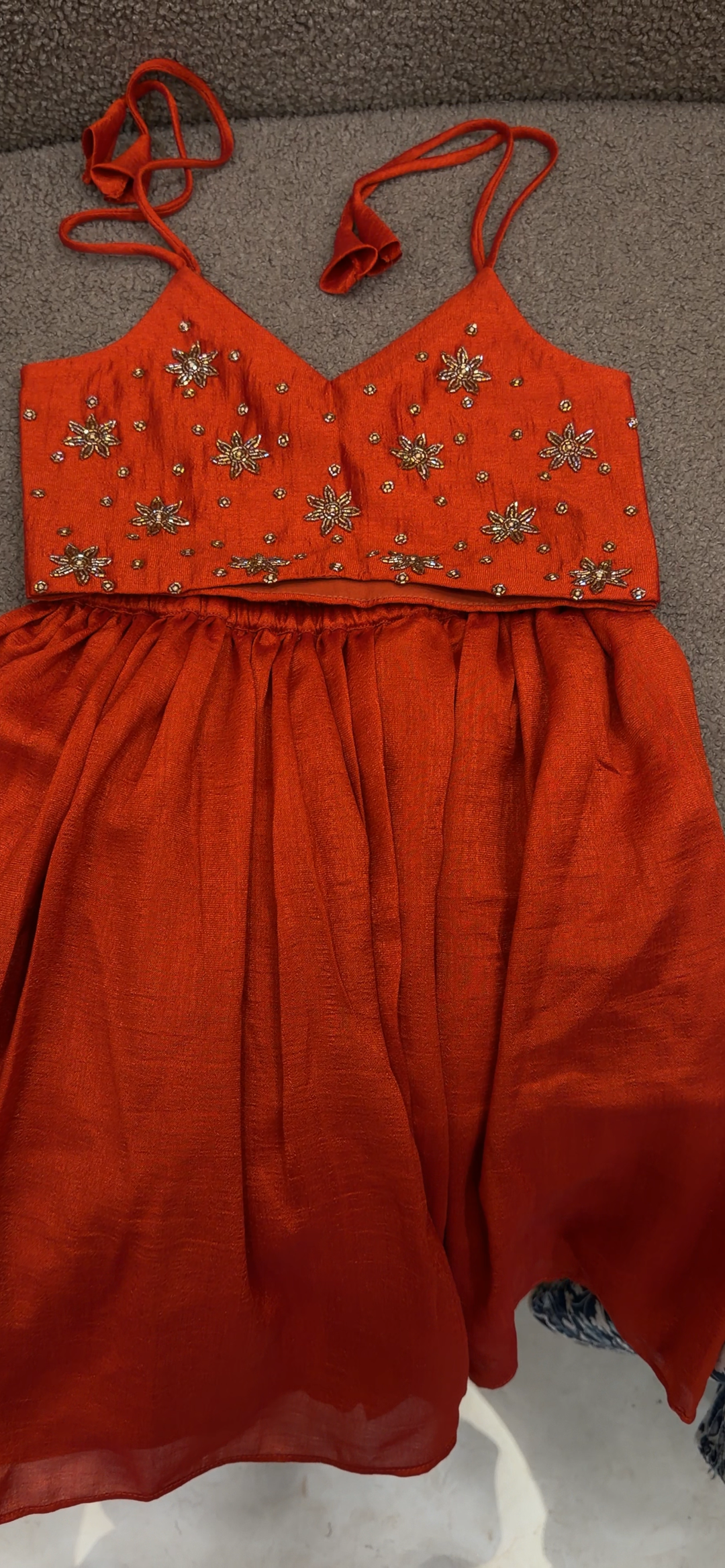 IN-HOUSE KIDS CROP TOP AND SKIRTS - NUWA - 2404
