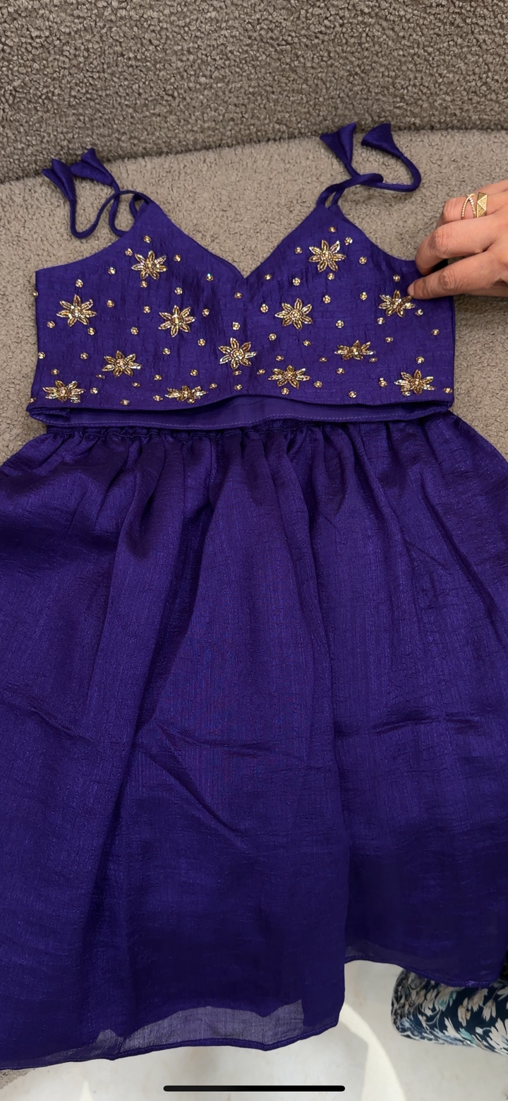 IN-HOUSE KIDS CROP TOP AND SKIRTS - NUWA - 2404