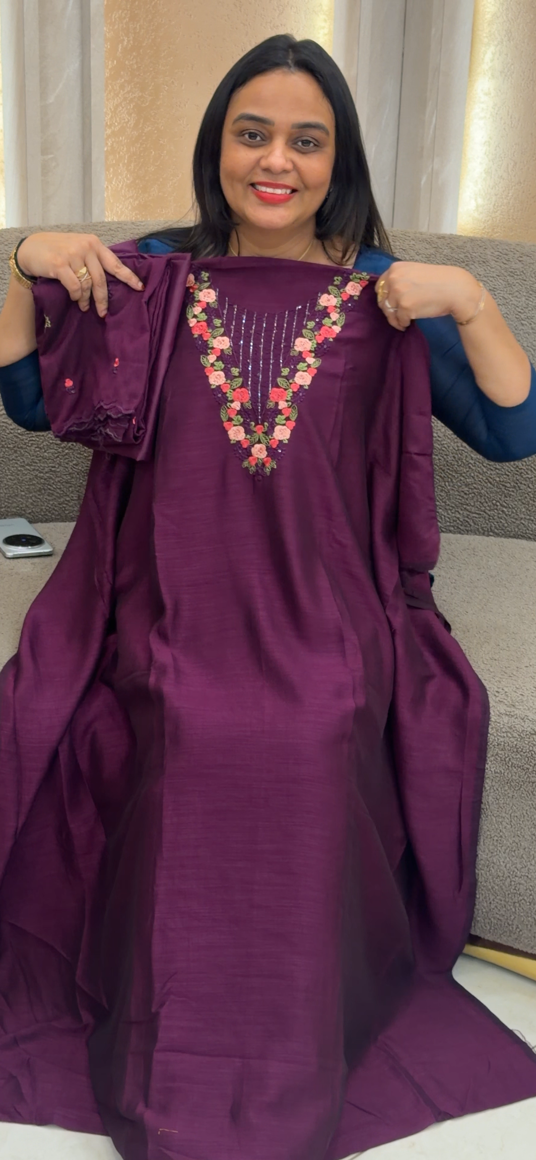 SEMI RAW SILK UNSTITCHED SALWAR SUITS - NUWA - 993