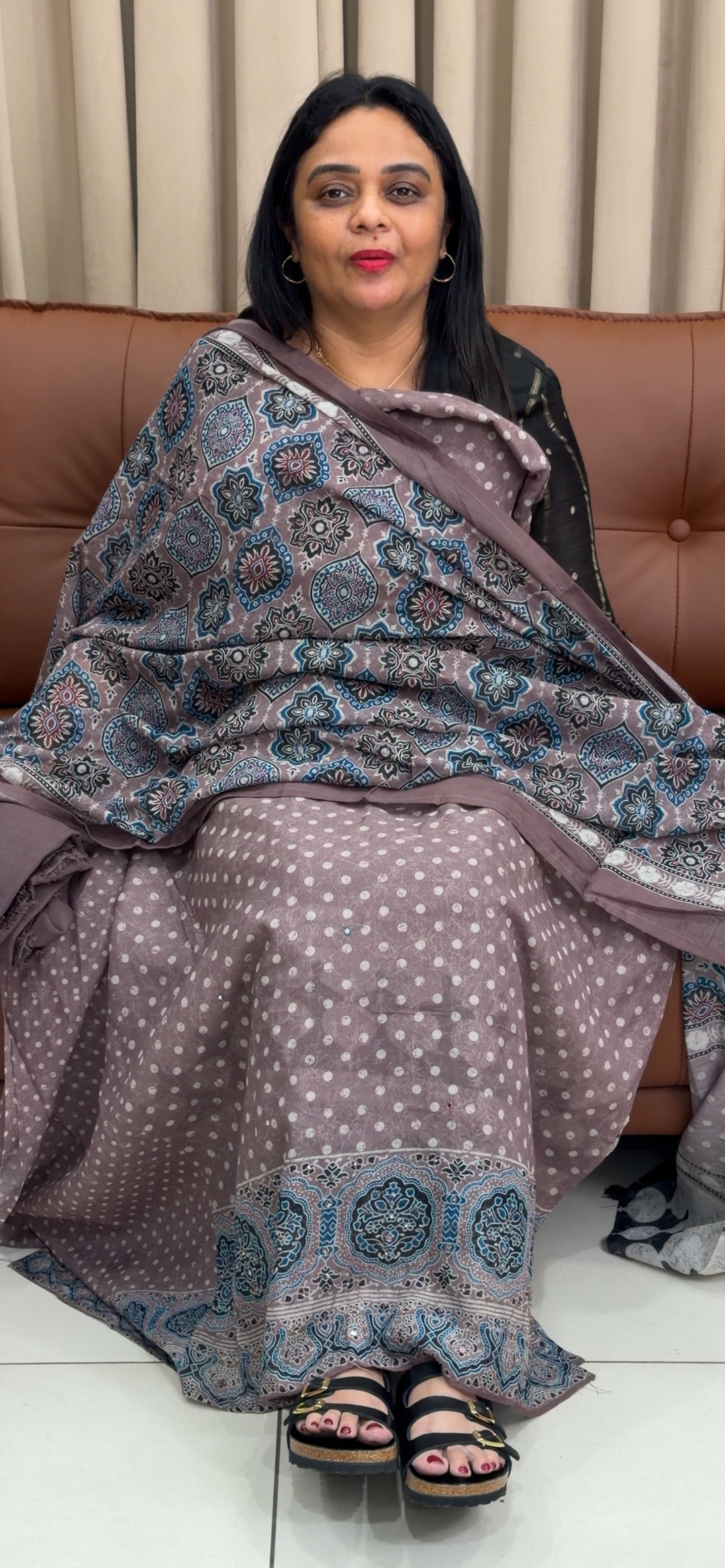MUL CHANDERI UNSTITCHED SALWAR SUITS - NUWA - 1570