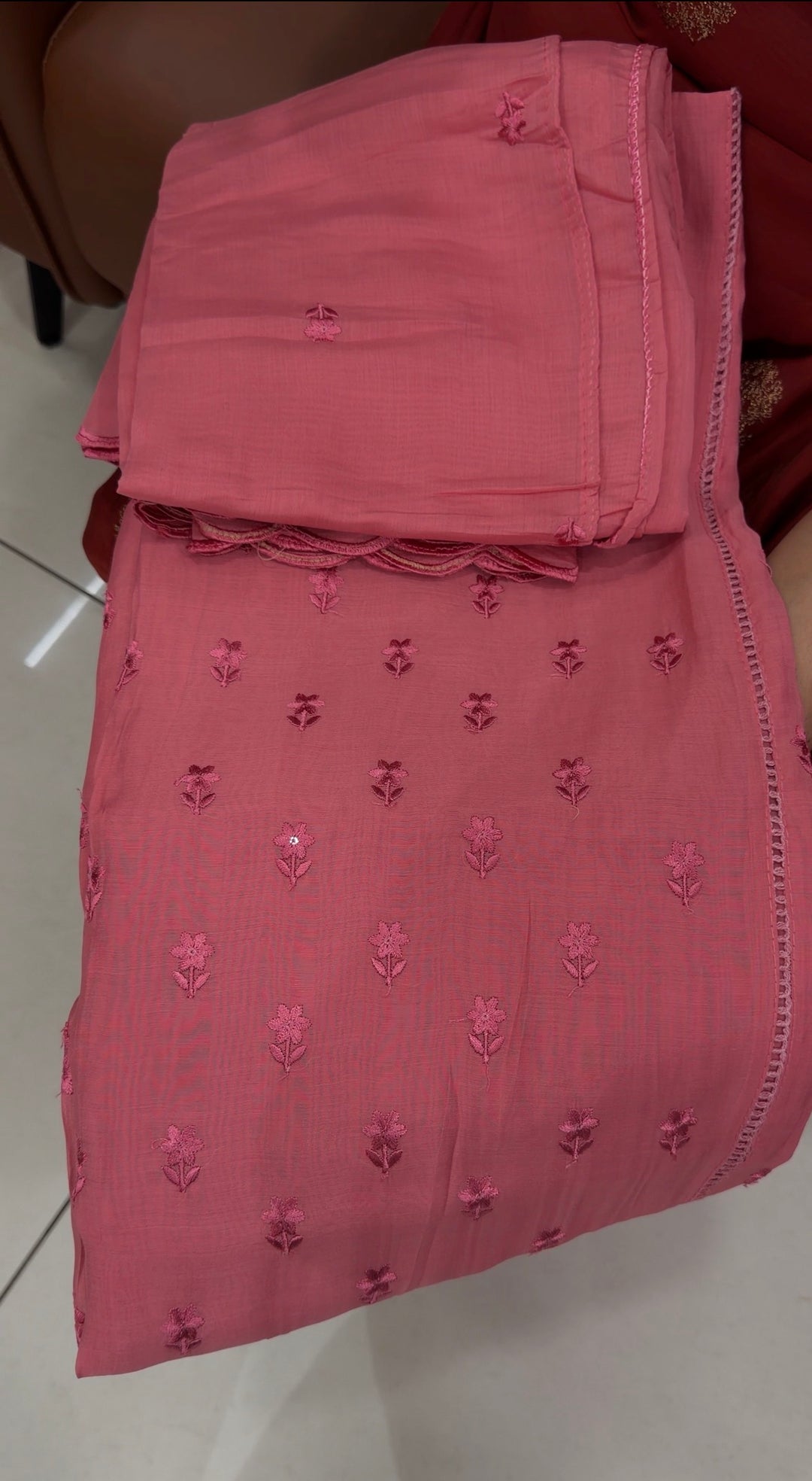 MALAI CHANDERI UNSTITCHED SALWAR SUITS - NUWA-1841