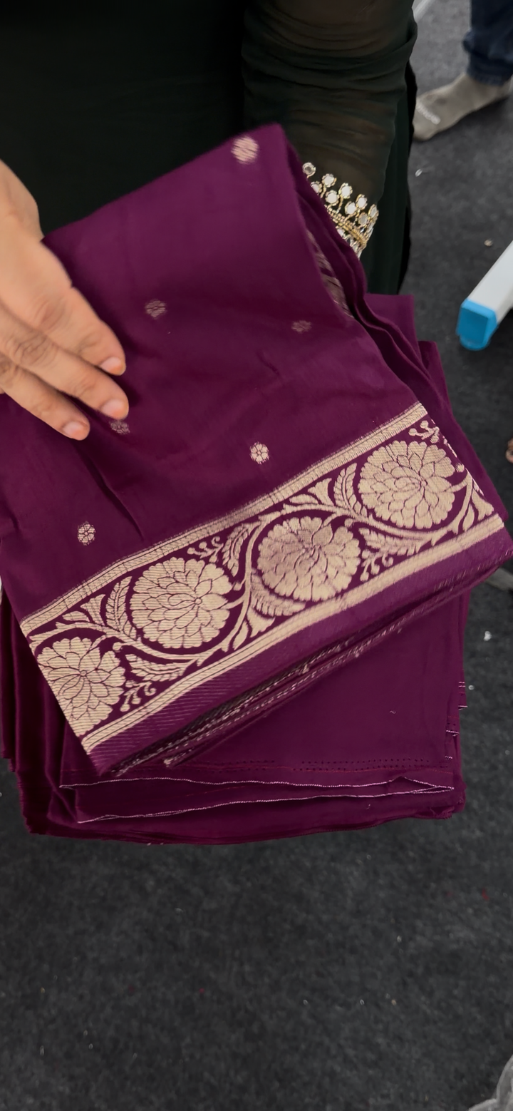 BANARASI UNSTITCHED SALWAR SUITS  - NUWA - 698